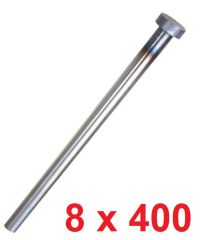 Ø8 x 400 mm Silindir Başlı İtici Pim