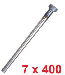 Ø7 x 400 mm Silindir Başlı İtici Pim