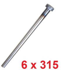 Ø6 x 315 mm Silindir Başlı İtici Pim