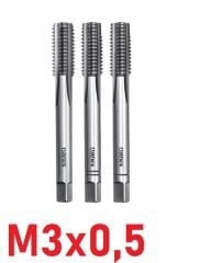 M3x0,5 El Kılavuzu DIN352