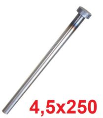 Ø4,5 x 250 mm Silindir Başlı İtici Pim