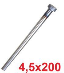 Ø4,5 x 200 mm Silindir Başlı İtici Pim