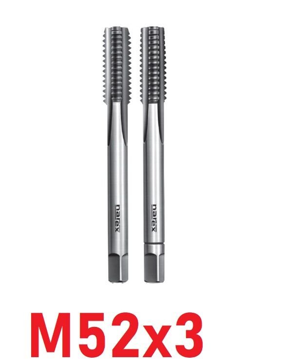 M52x3 İnce Diş El Kılavuz Takımı DIN2181