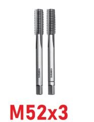 M52x3 İnce Diş El Kılavuz Takımı DIN2181