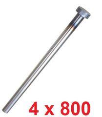 Ø4 x 800 mm Silindir Başlı İtici Pim