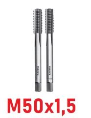 M50x1,5 İnce Diş El Kılavuz Takımı DIN2181