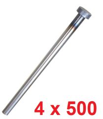 Ø4 x 500 mm Silindir Başlı İtici Pim