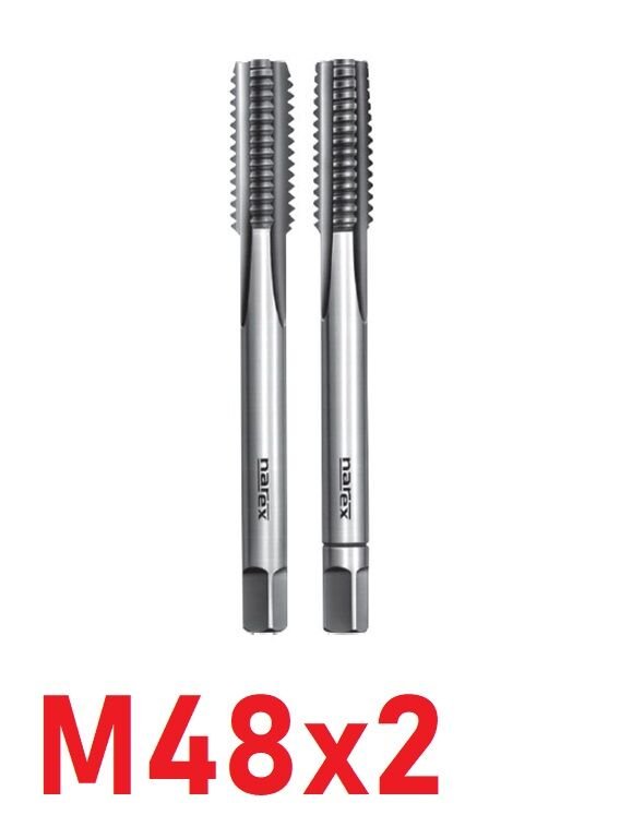 M48x2 İnce Diş El Kılavuz Takımı DIN2181