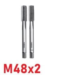 M48x2 İnce Diş El Kılavuz Takımı DIN2181