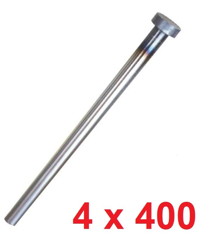 Ø4 x 400 mm Silindir Başlı İtici Pim