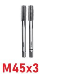 M45x3 İnce Diş El Kılavuz Takımı DIN2181