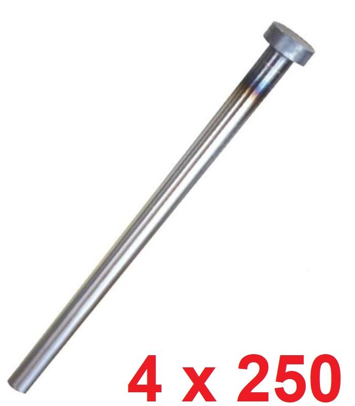 Ø4 x 250 mm Silindir Başlı İtici Pim