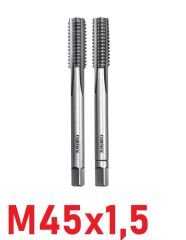 M45x1,5 İnce Diş El Kılavuz Takımı DIN2181