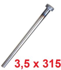 Ø3,5 x 315 mm Silindir Başlı İtici Pim