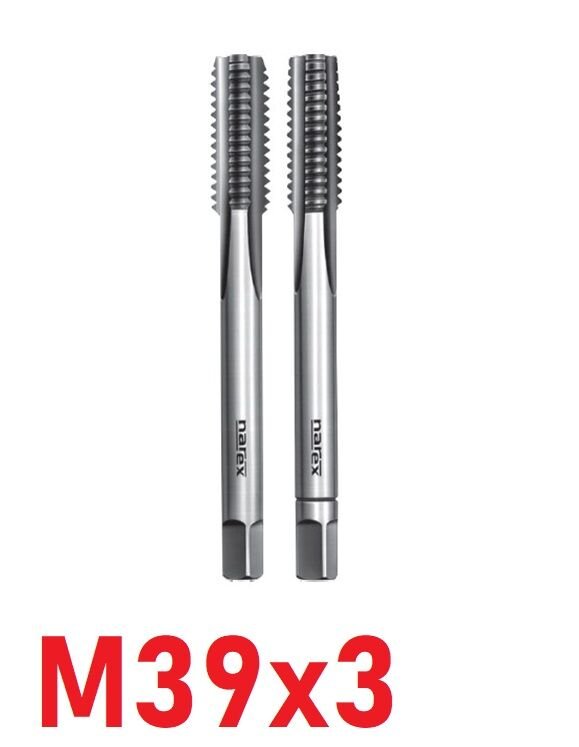 M39x3 İnce Diş El Kılavuz Takımı DIN2181