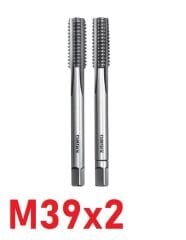 M39x2 İnce Diş El Kılavuz Takımı DIN2181