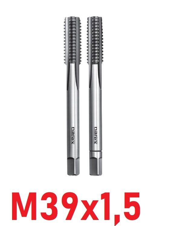 M39x1,5 İnce Diş El Kılavuz Takımı DIN2181