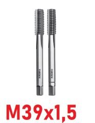 M39x1,5 İnce Diş El Kılavuz Takımı DIN2181