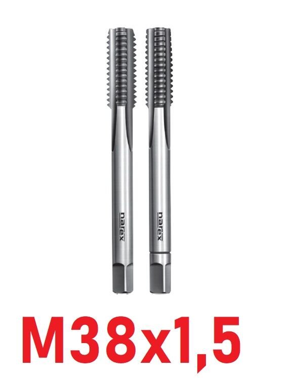 M38x1,5 İnce Diş El Kılavuz Takımı DIN2181