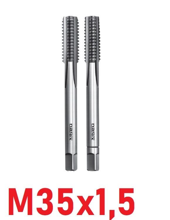 M35x1,5 İnce Diş El Kılavuz Takımı DIN2181