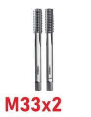 M33x2 İnce Diş El Kılavuz Takımı DIN2181