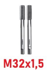 M32x1,5 İnce Diş El Kılavuz Takımı DIN2181