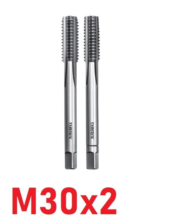 M30x2 İnce Diş El Kılavuz Takımı DIN2181