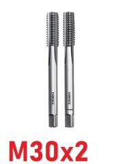 M30x2 İnce Diş El Kılavuz Takımı DIN2181