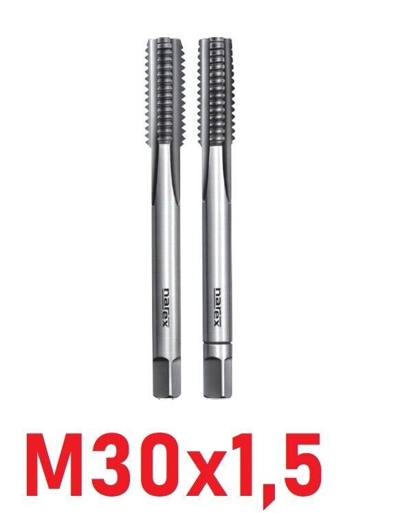 M30x1,5 İnce Diş El Kılavuz Takımı DIN2181