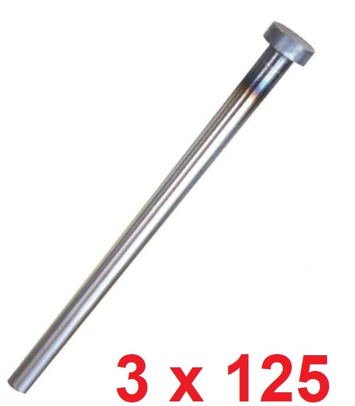 Ø3 x 125 mm Silindir Başlı İtici Pim