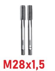 M28x1,5 İnce Diş El Kılavuz Takımı DIN2181