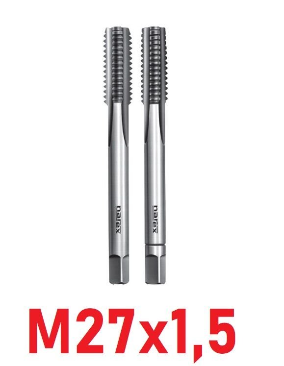 M27x1,5 İnce Diş El Kılavuz Takımı DIN2181