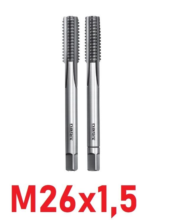 M26x1,5 İnce Diş El Kılavuz Takımı DIN2181