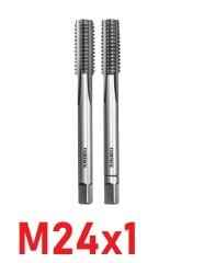 M24x1 İnce Diş El Kılavuz Takımı DIN2181