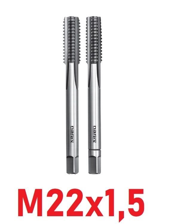 M22x1,5 İnce Diş El Kılavuz Takımı DIN2181