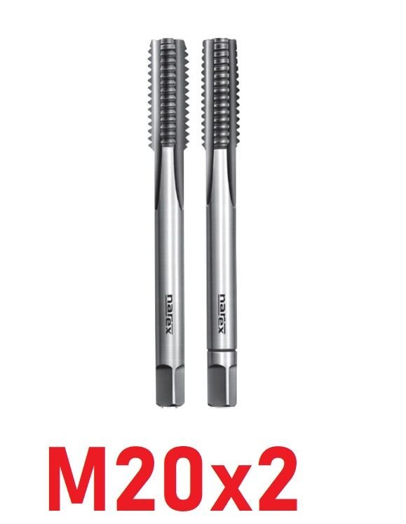 M20x2 İnce Diş El Kılavuz Takımı DIN2181