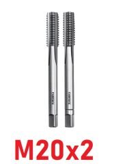 M20x2 İnce Diş El Kılavuz Takımı DIN2181