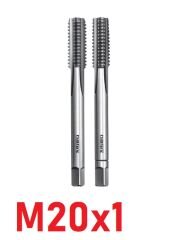 M20x1 İnce Diş El Kılavuz Takımı DIN2181