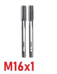 M16x1 İnce Diş El Kılavuz Takımı DIN2181