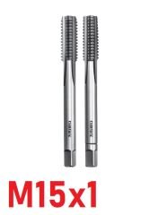 M15x1 İnce Diş El Kılavuz Takımı DIN2181