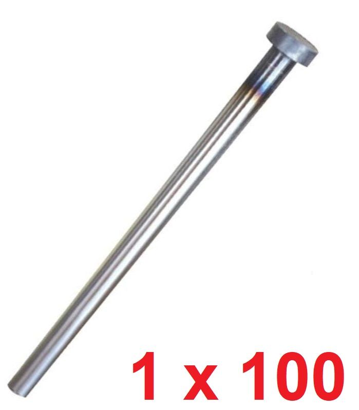 Ø1 x 100 mm Silindir Başlı İtici Pim
