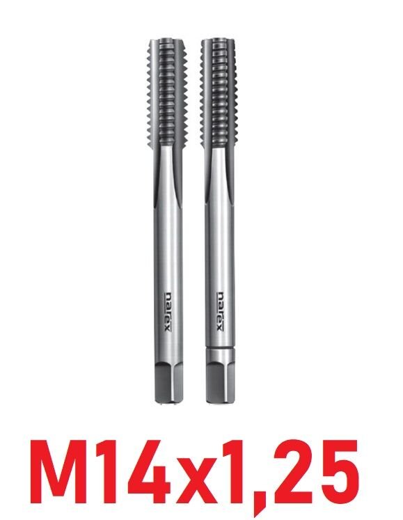 M14x1,25 İnce Diş El Kılavuz Takımı DIN2181