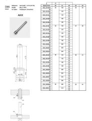 30 x 160 x 35 Arkası Kalın Kolon