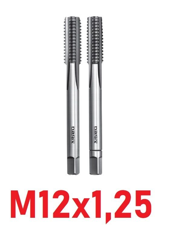 M12x1,25 İnce Diş El Kılavuz Takımı DIN2181