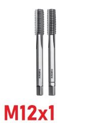 M12x1 İnce Diş El Kılavuz Takımı DIN2181