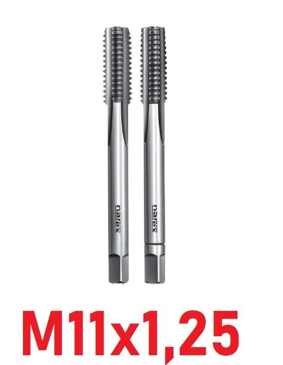 M11x1,25 İnce Diş El Kılavuz Takımı DIN2181