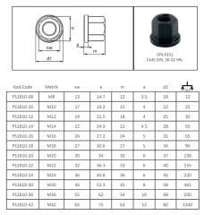 M30 Pullu Somun