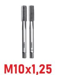 M10x1,25 İnce Diş El Kılavuz Takımı DIN2181