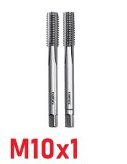 M10x1 İnce Diş El Kılavuz Takımı DIN2181