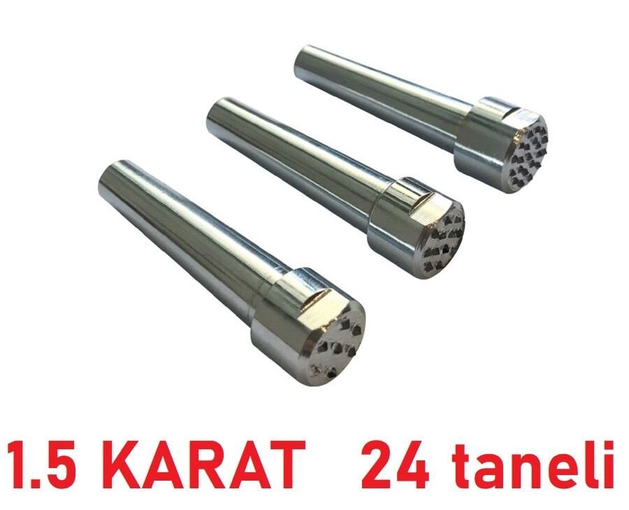 1.5 Karat Çoklu Taş Düzeltme Elması ( 24 taneli )